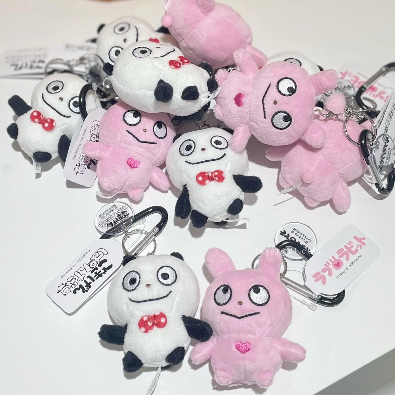 NISHIMURA YUJI 西村裕二 迷你 登山扣 毛絨 吊飾