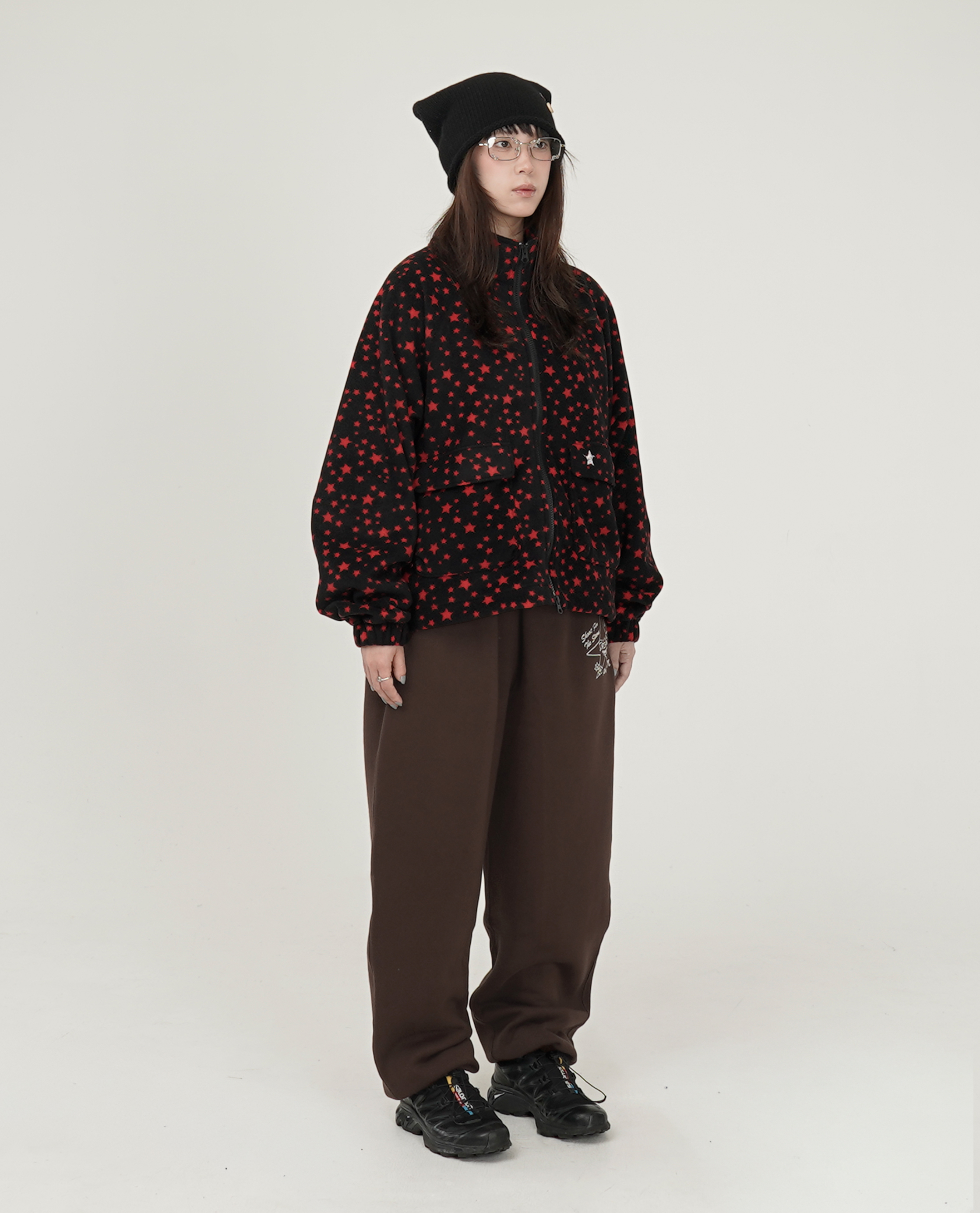 WEBHOUSE Twister Star Teddy Fleece Jacket - 25FW