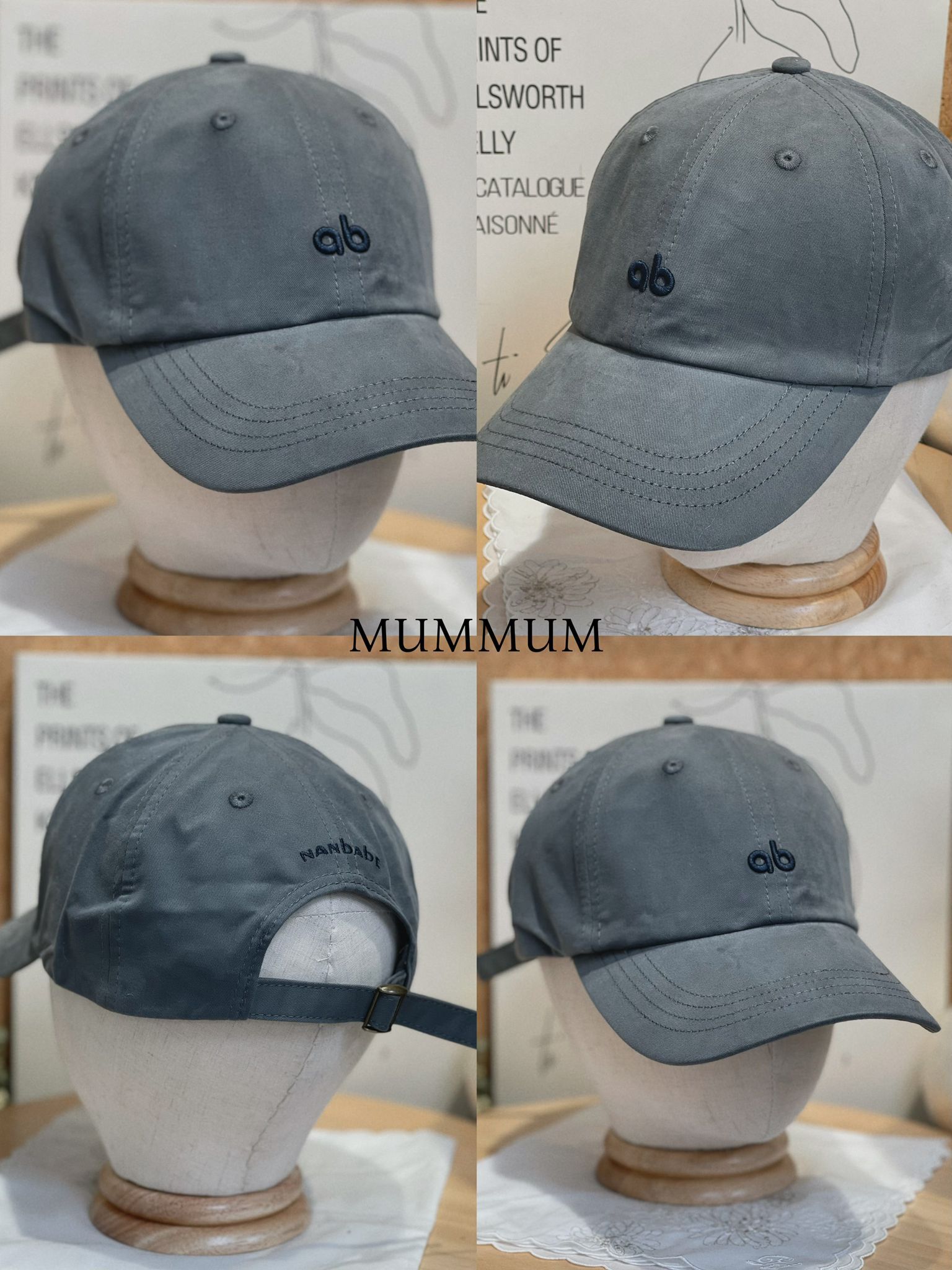 ac884/ ab LOGO棒球帽