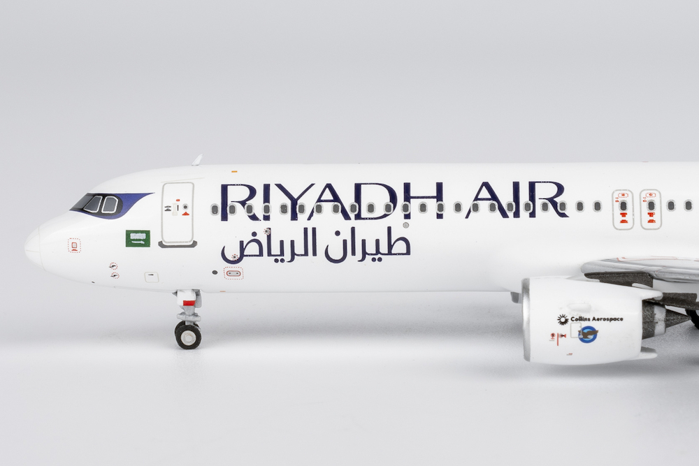 NG model 1/400 利雅德航空 A321XLR F-WWBZ 原廠 XLR 原型機，塗有「利雅德航空」字樣
