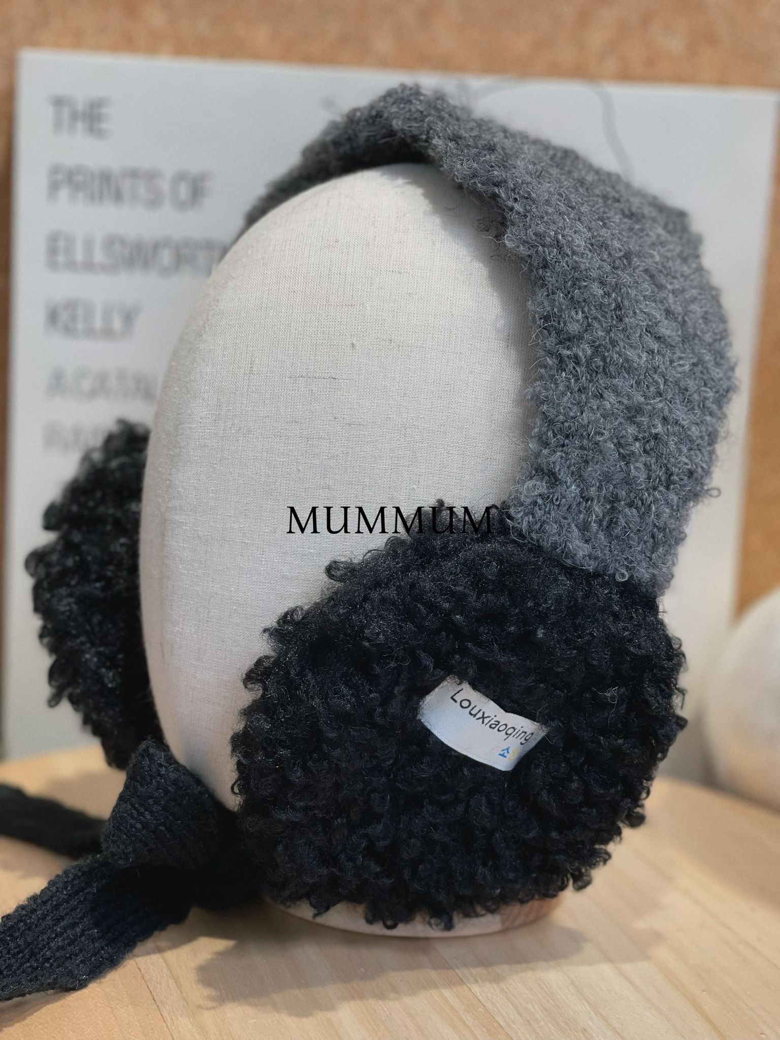 ac887/羊毛毛輕便耳罩