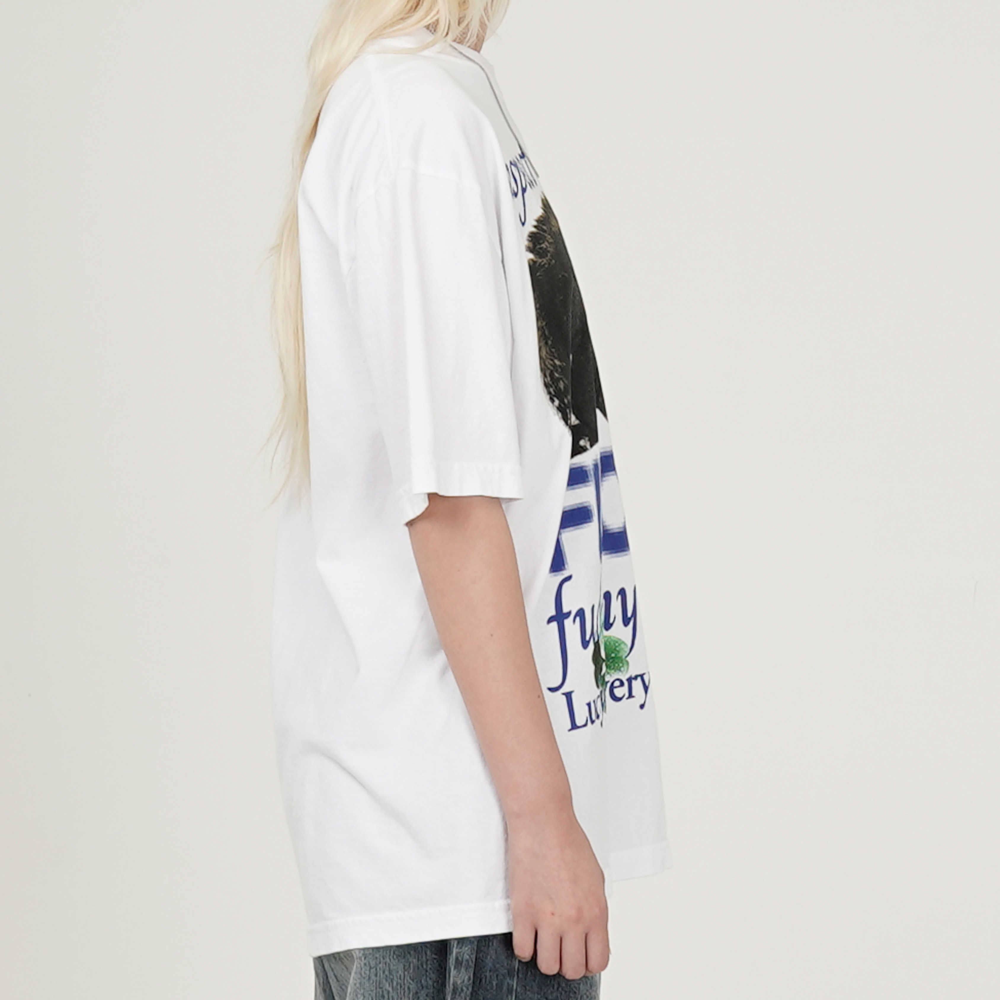 トップス HENRY JOHNSON RESPECT+HONOR TEE WHITE Henry Johnson Respect+Honor - 25FW