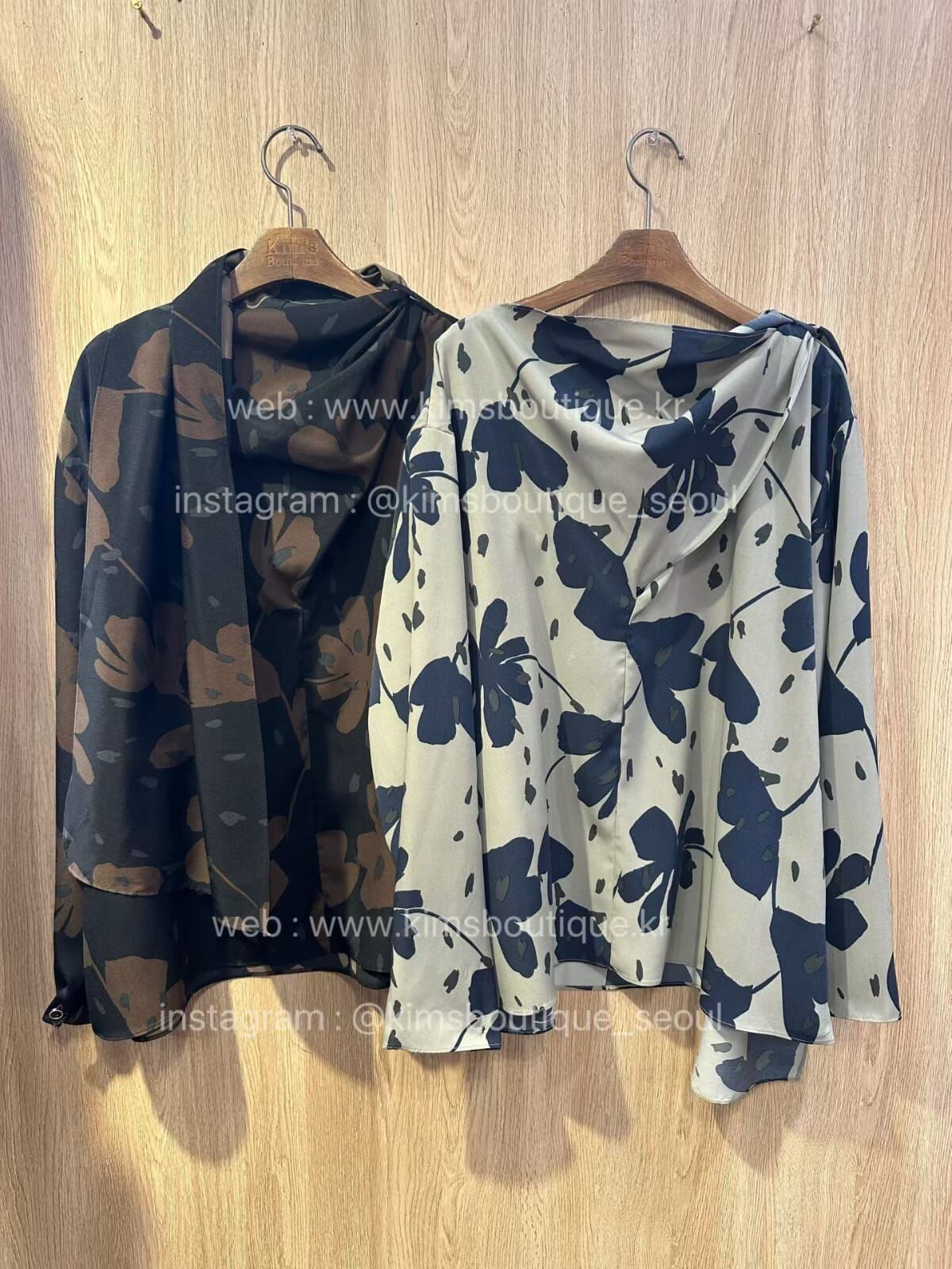 KM5203 復古絲滑飄帶領恤衫