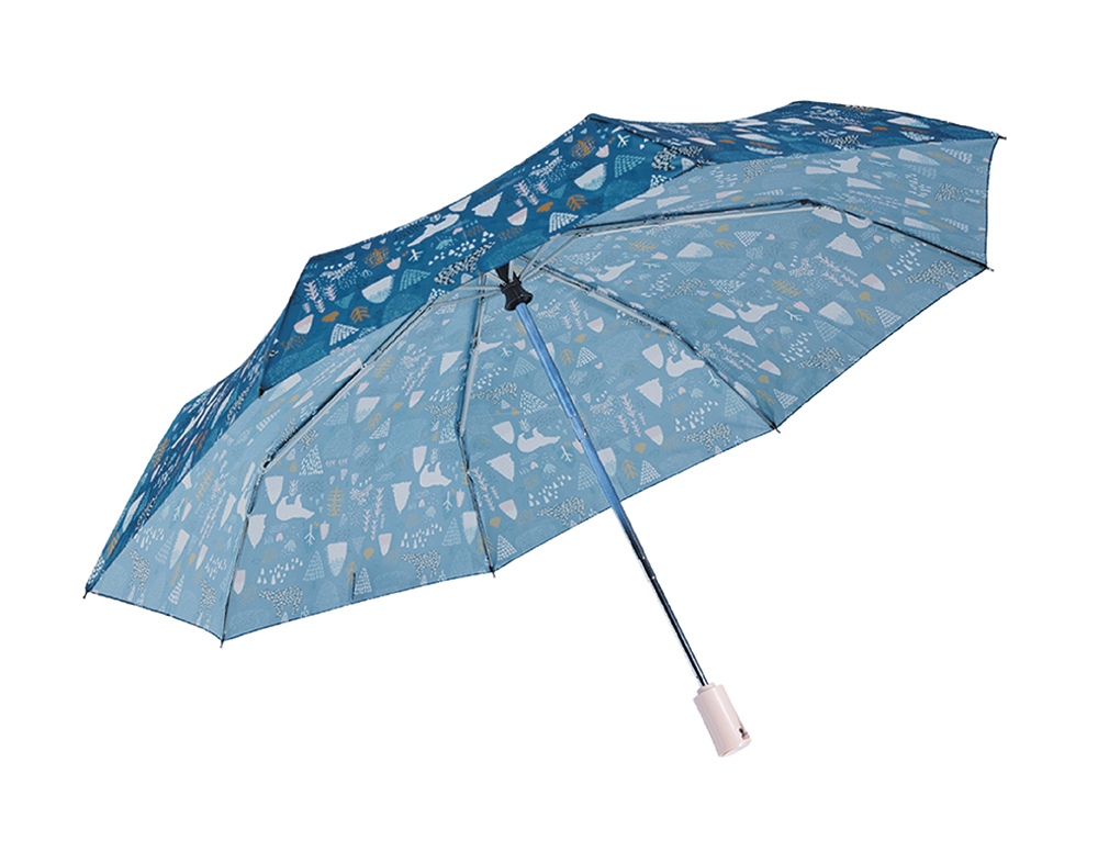 RAINSTORY白熊森林抗UV個人防回彈自動傘