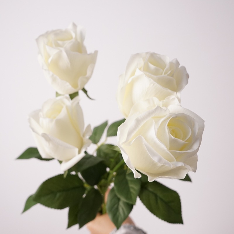 仿真手感保濕粉佳人玫瑰 (單花頭)