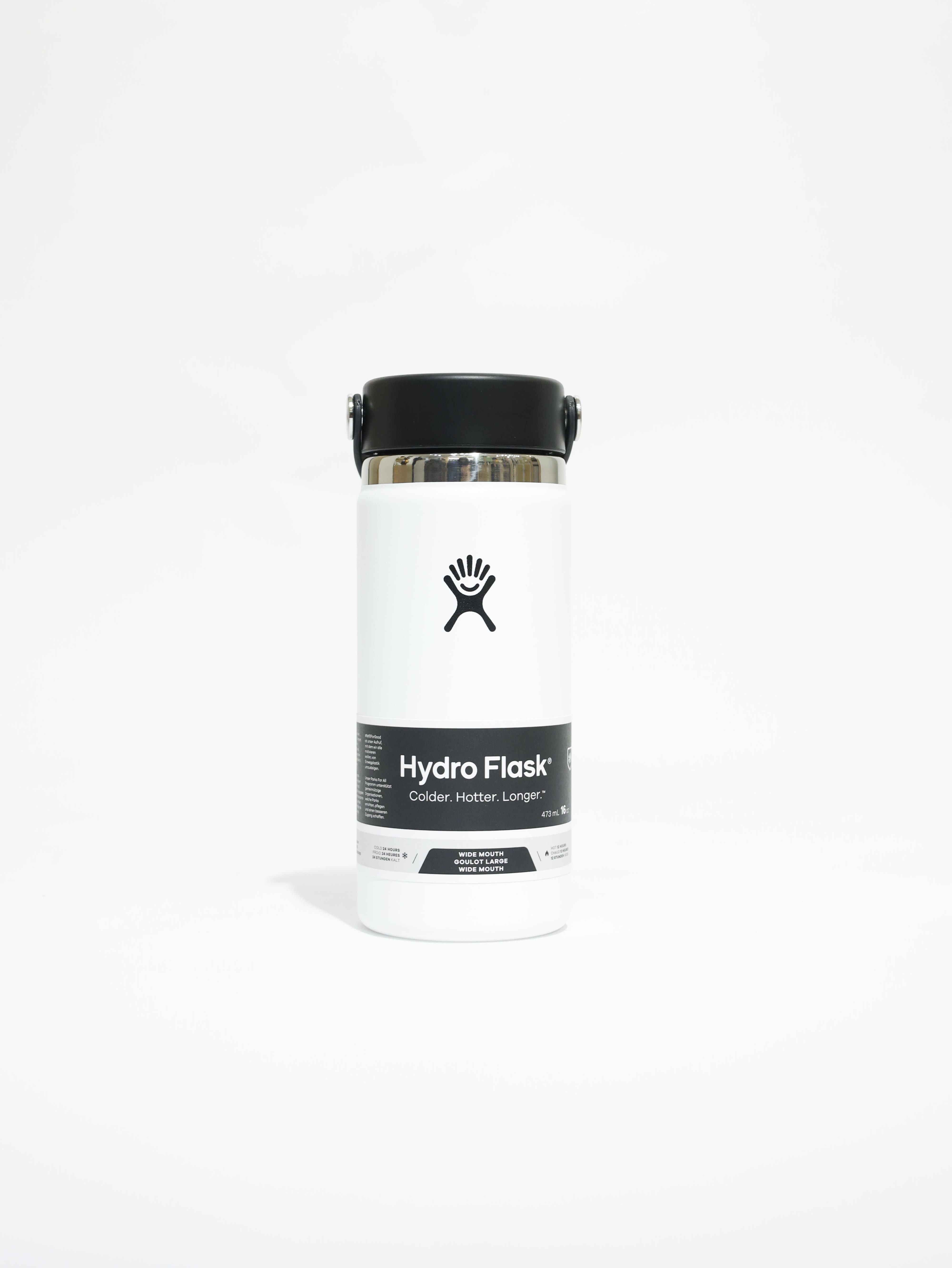 HYDRO FLASK 16oz/473ml 寬口真空保溫鋼瓶 提把 HFW16BTS HFW16CTS