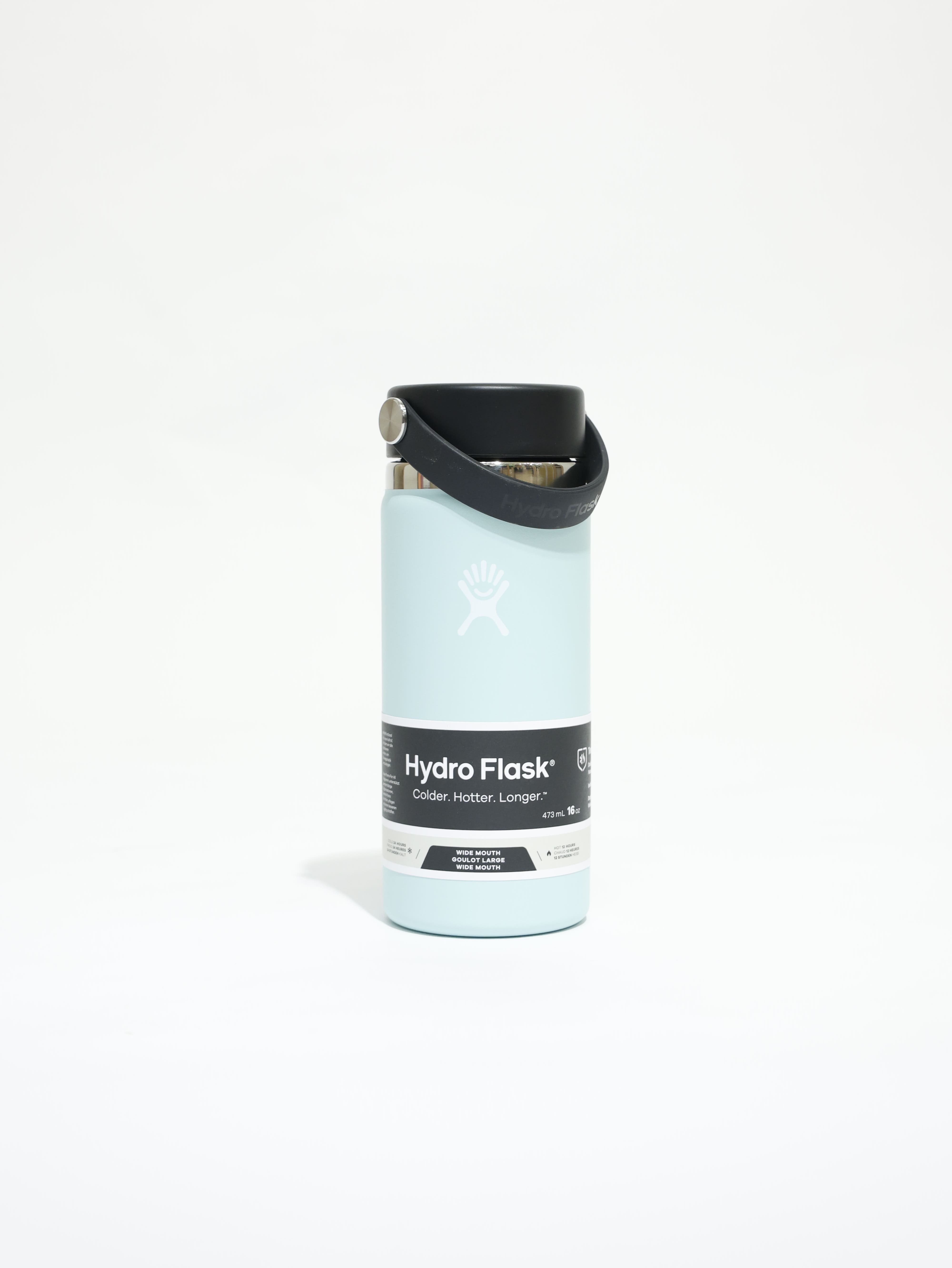 HYDRO FLASK 16oz/473ml 寬口真空保溫鋼瓶 提把 HFW16BTS HFW16CTS