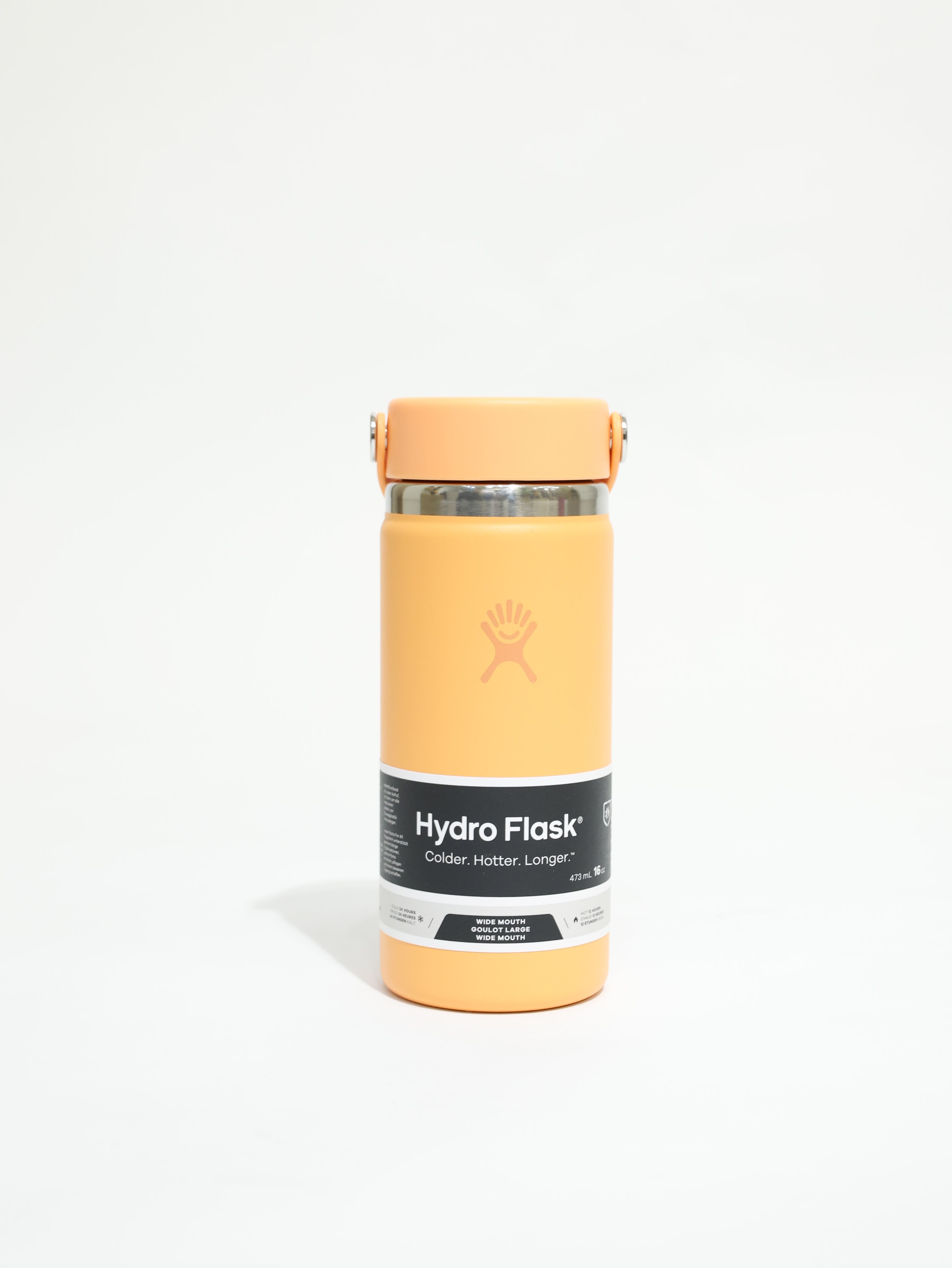 HYDRO FLASK 16oz/473ml 寬口真空保溫鋼瓶 提把 HFW16BTS HFW16CTS