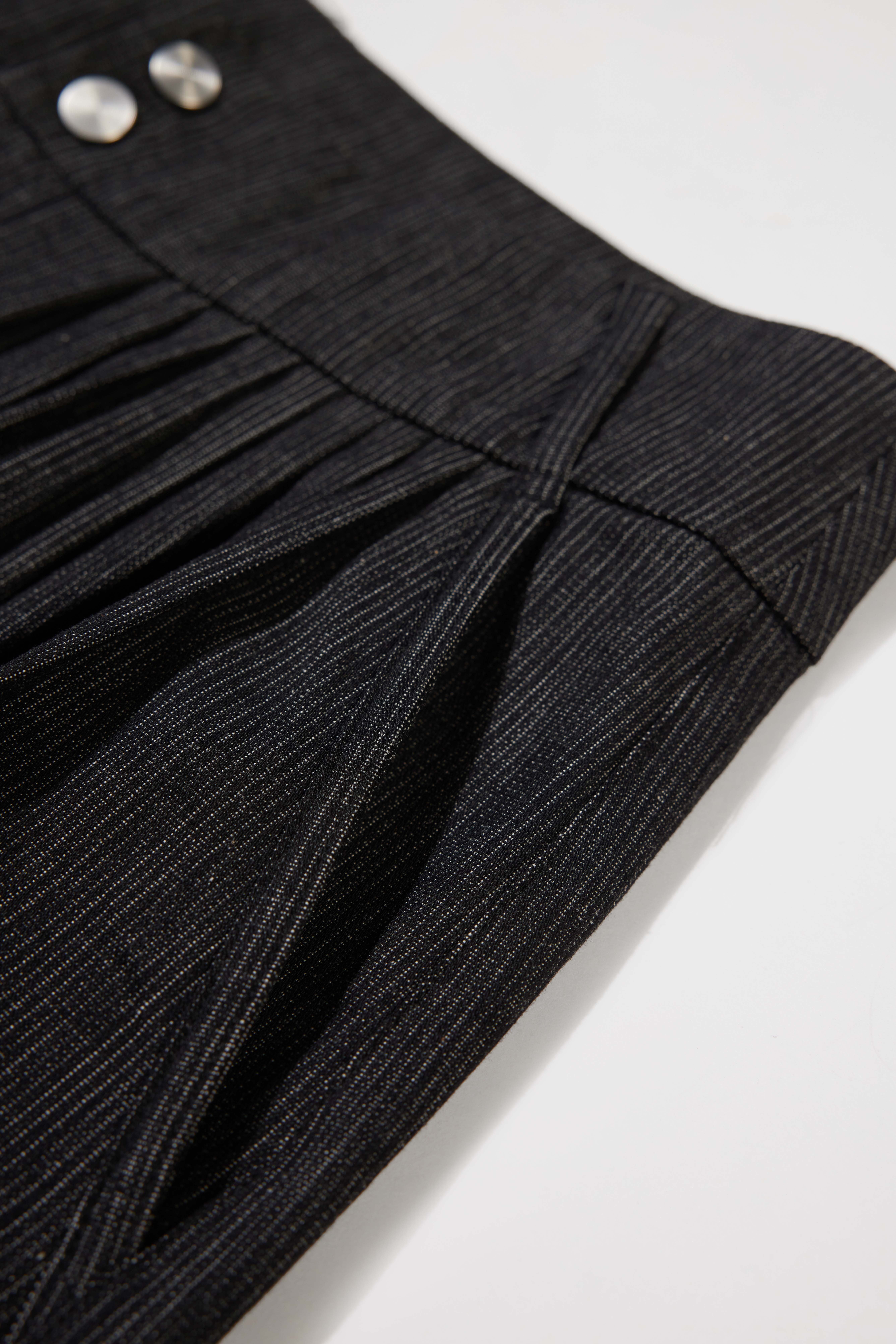 NOUVEAU PROJECT 彎刀型長褲 黑