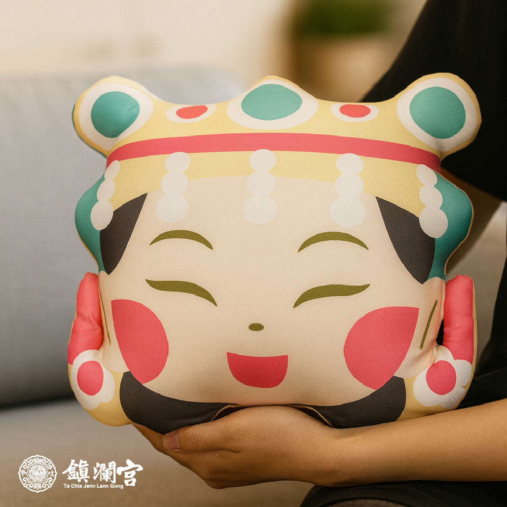 Q版媽祖兩用變形頸枕｜午睡枕｜抱枕｜U型｜旅行必備｜平安庇佑【鎮瀾宮】