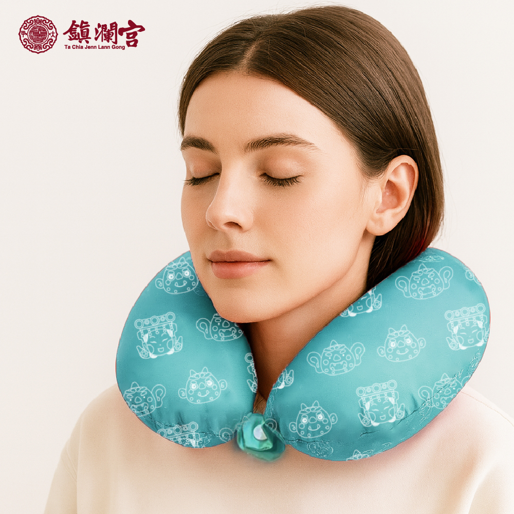 千里眼兩用變形頸枕｜午睡枕｜抱枕｜U型｜旅行必備｜平安庇佑【鎮瀾宮】