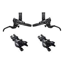 SHIMANO DEORE XT 碟掣套裝-樹脂皮-M8100/油壓碟剎/油制/SHIMANO XT DISC BRAKE ASSEMBLED-RESIN PAD-M8100