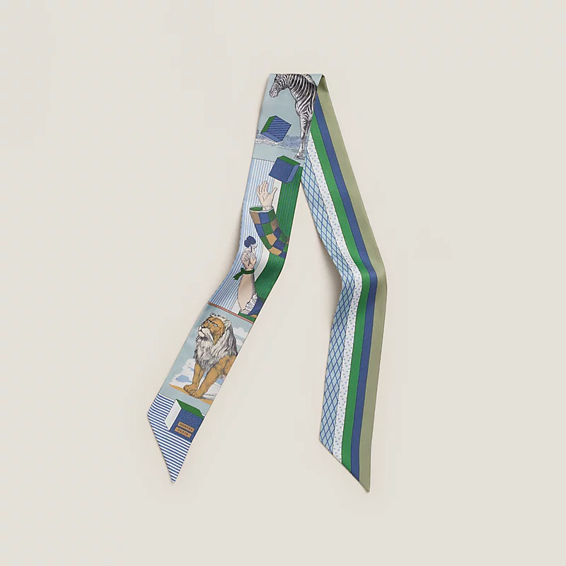 HERMES Grand Theatre Nouveau Twilly bleu glacier /