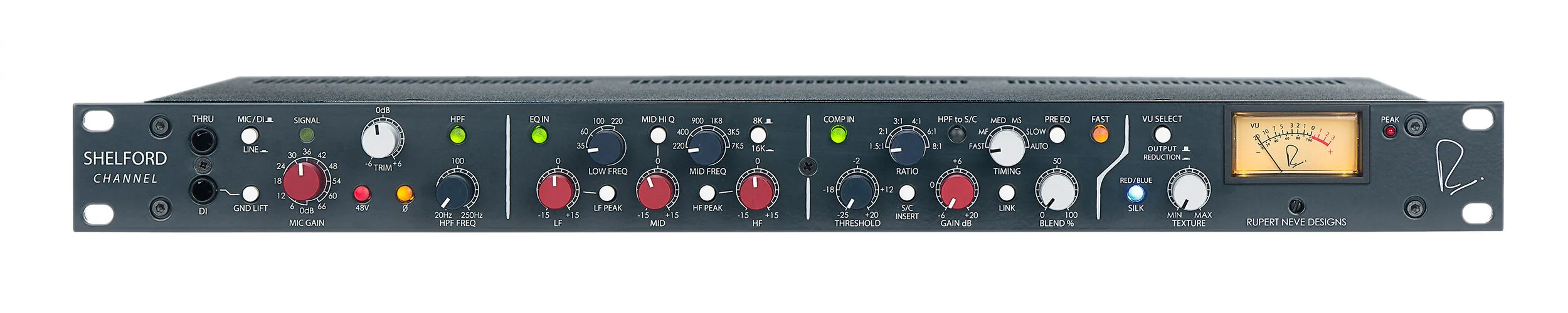 Rupert Neve Designs SHELFORD CHANNEL Mic Pre + Inductor EQ + Compressor