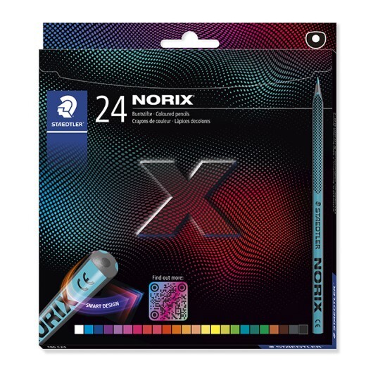 STAEDTLER施德樓 NORIX MS186C24油性色鉛筆24色