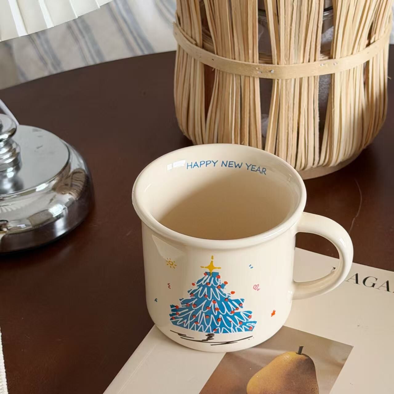 《6393》聖誕新年聖誕樹馬克杯 300 ml
