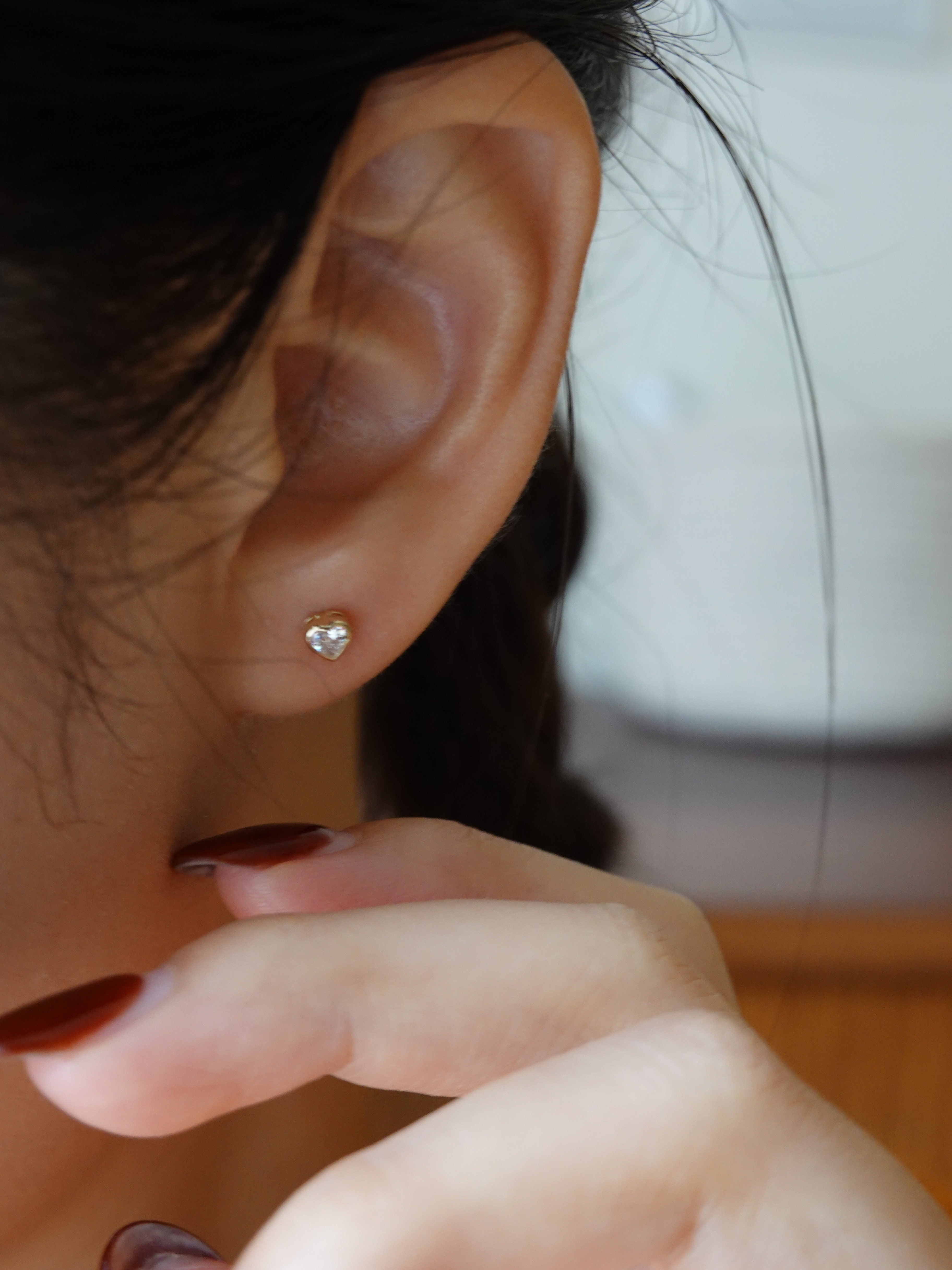 mini gold / heart mini