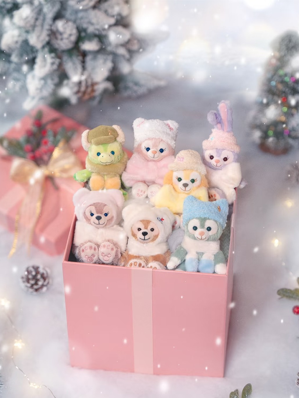 【預購】香港迪士尼限定 DISNEY 代購 冬日暖暖 達菲系列 吊飾