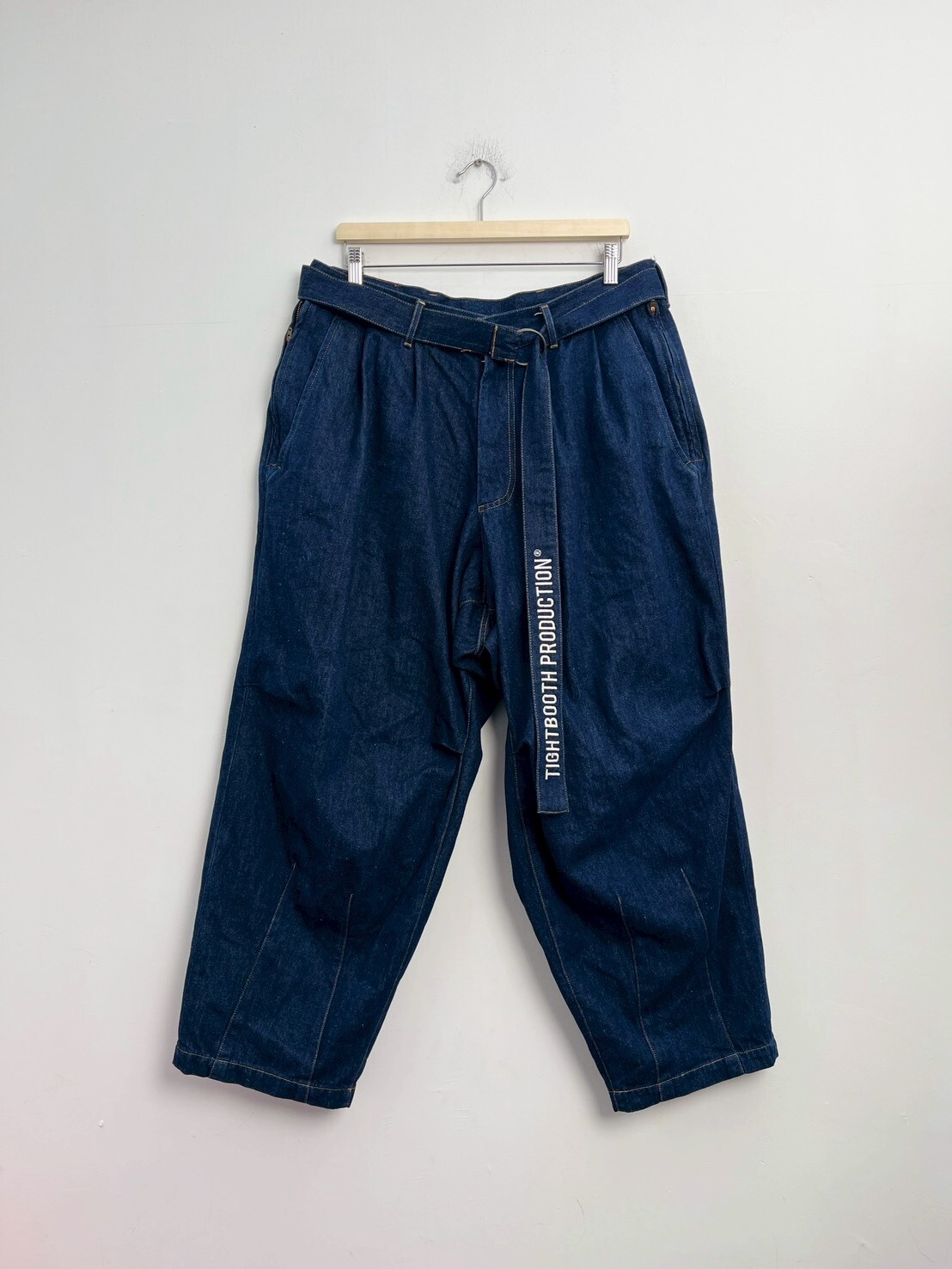 TIGHTBOOTH - Denim Balloon Pants INDIGO SIZE XL