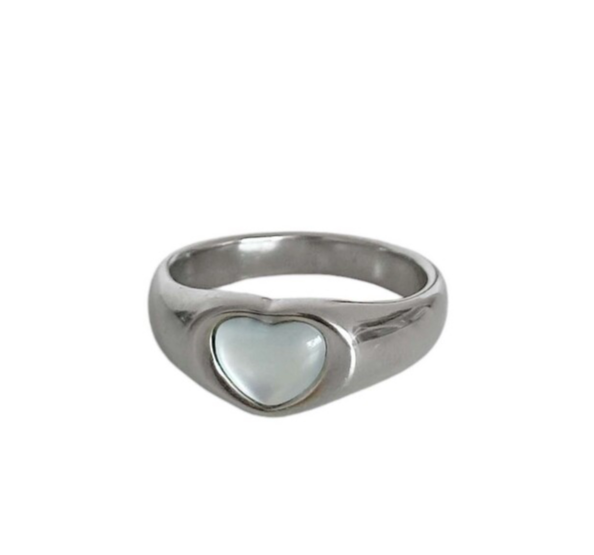 OFUSE - volume heart ring