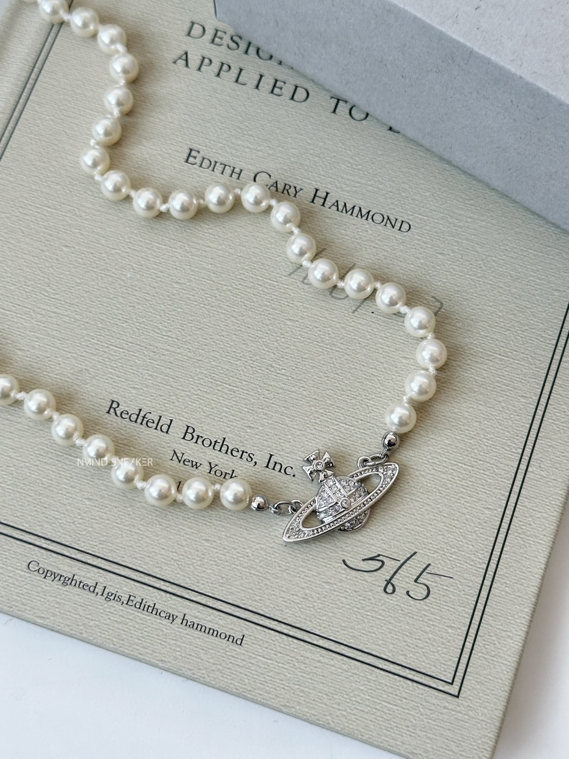 <聖誕快樂✨> Vivienne Westwood Man. Mini Bas Relief 經典款珍珠項鍊