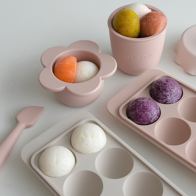 ROCOU副食品圓形分裝盒