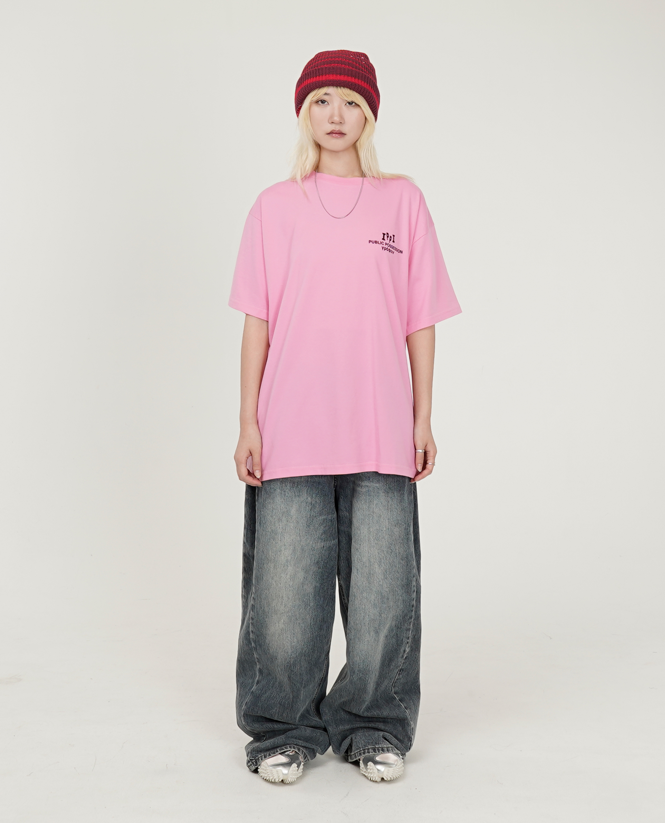 Public Possession „Hieroglyph Bär“ T-Shirt - 25FW