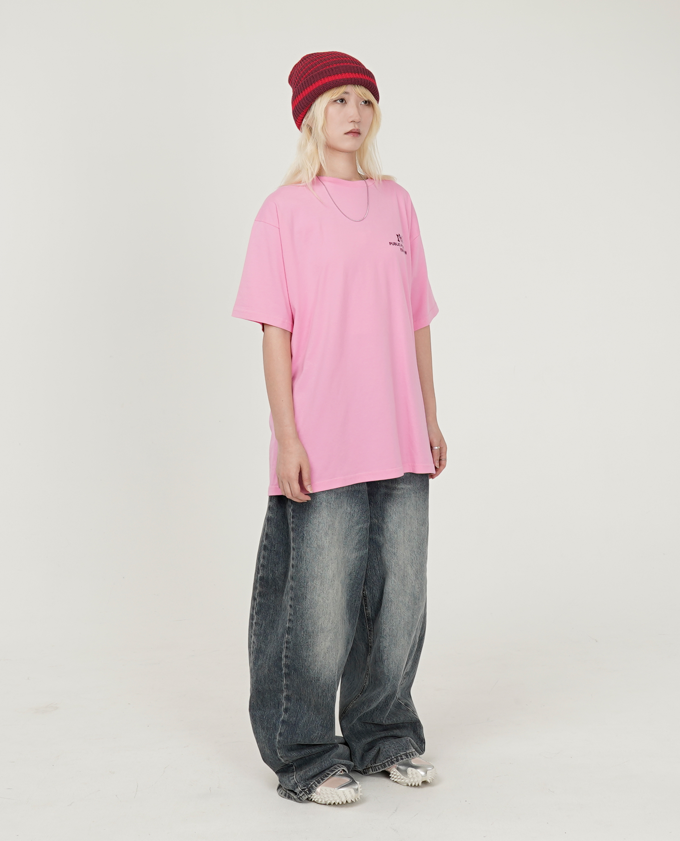 Public Possession „Hieroglyph Bär“ T-Shirt - 25FW