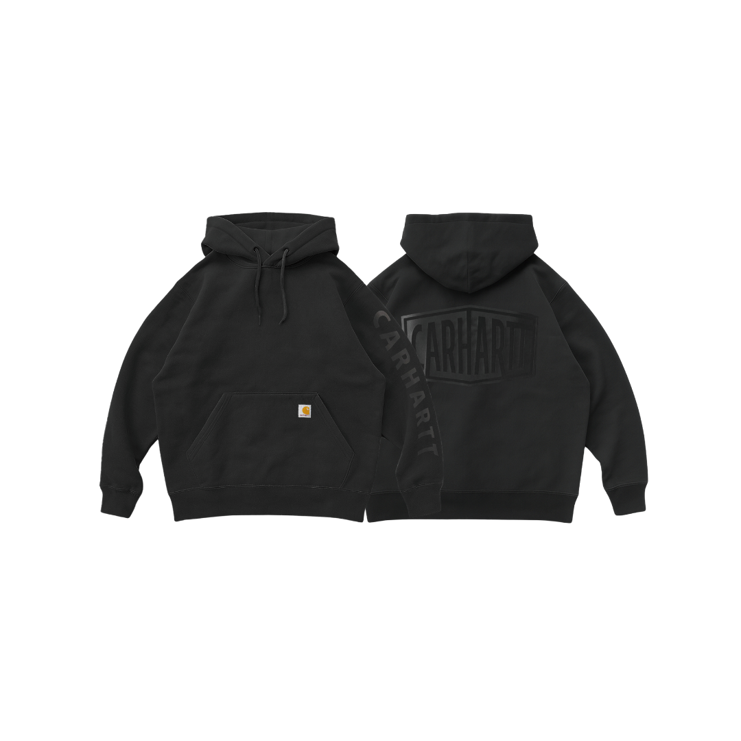 【代購】Carhartt Rain Defender Loose Fit Hoodie 背後大LOGO 寬版防潑水帽TEE