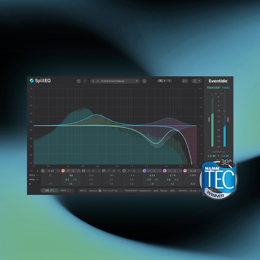Eventide SplitEQ｜分離參數型等化器插件