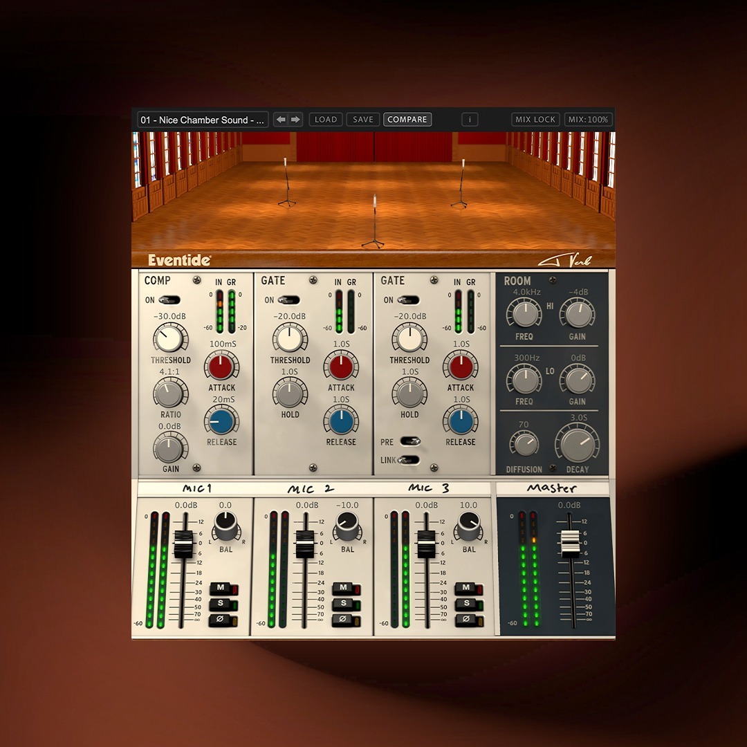 Eventide Tverb｜柏林錄音室傳奇空間殘響插件