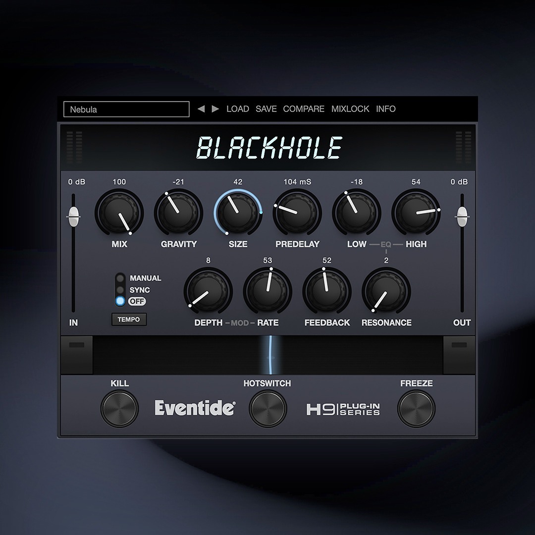 Eventide Blackhole｜外太空浩瀚殘響插件