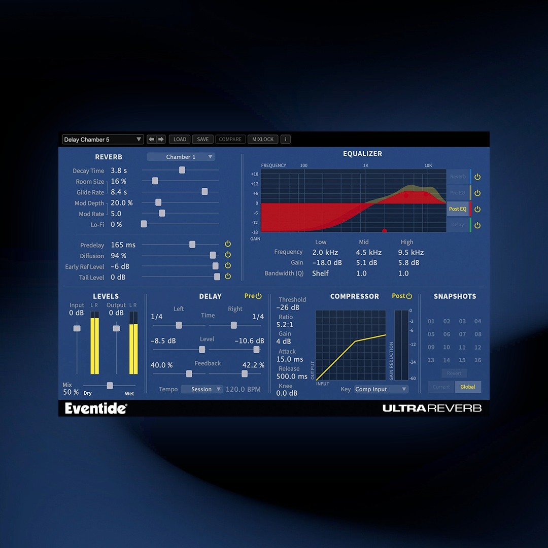 Eventide UltraReverb｜全方位專業混響效果器插件