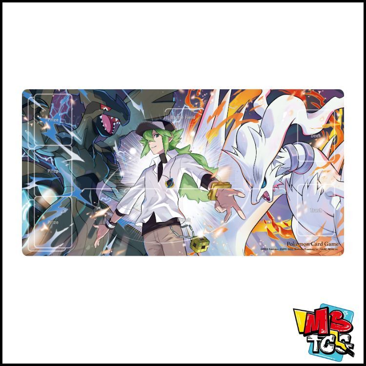 寶可夢橡膠對戰桌墊 N & 捷克羅姆 & 萊希拉姆