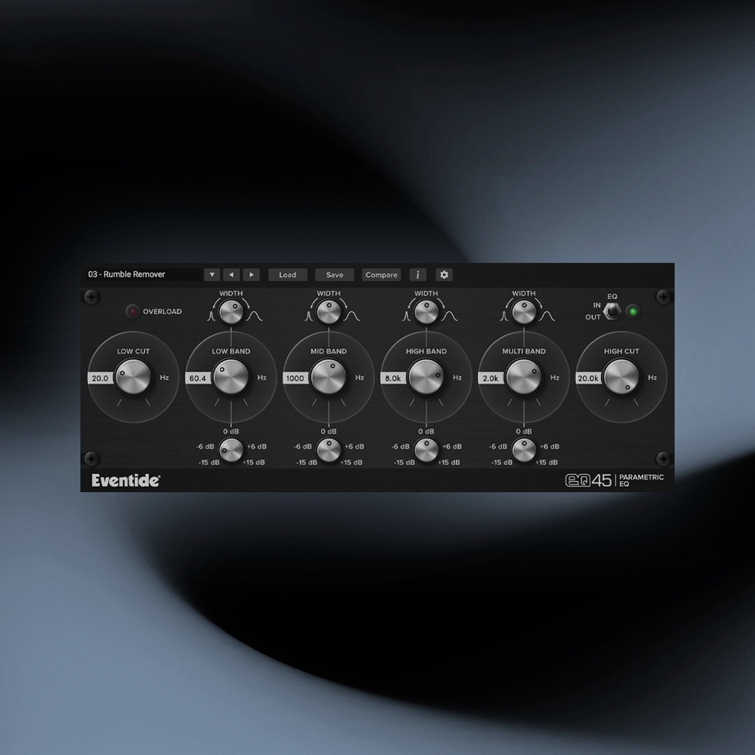 Eventide EQ45｜經典類比風格 等化器插件