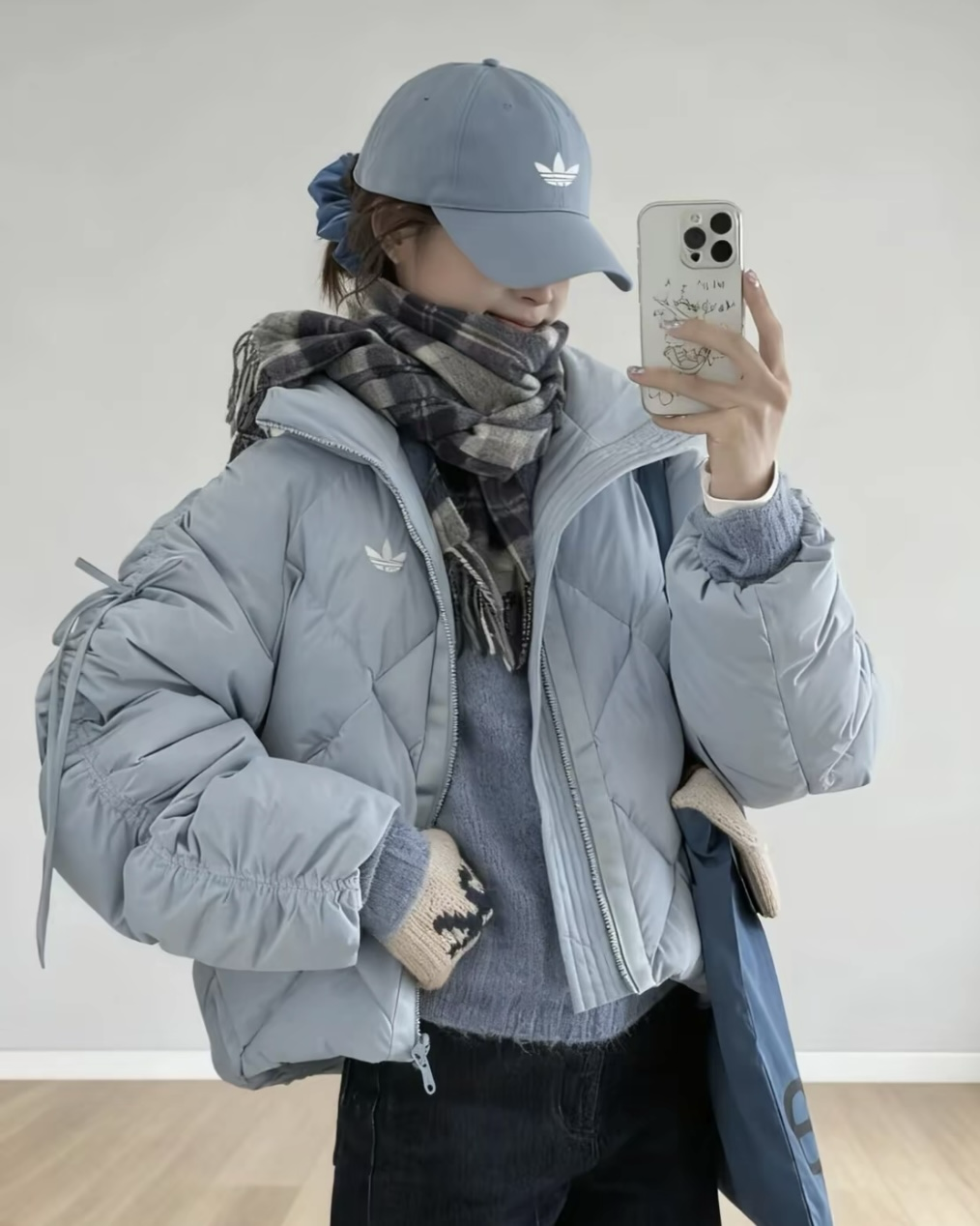 Adidas Originals Bow Cow 蝴蝶結 綁帶 羽絨 保暖 外套 共兩色