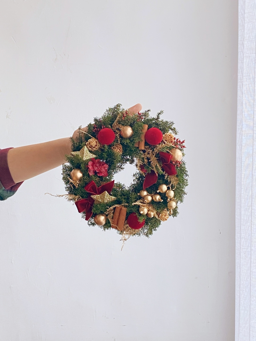 【 永生 】雪松聖誕花圈 – 08