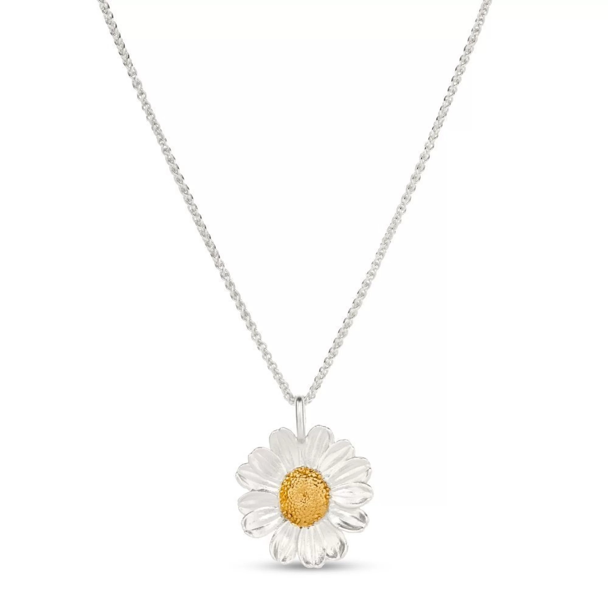 1TA0530-432 [THALLO] Ismini Daisy Pendant Layer With Detachable Motif 24k Gold And Sterling Silver #s251b (EU)