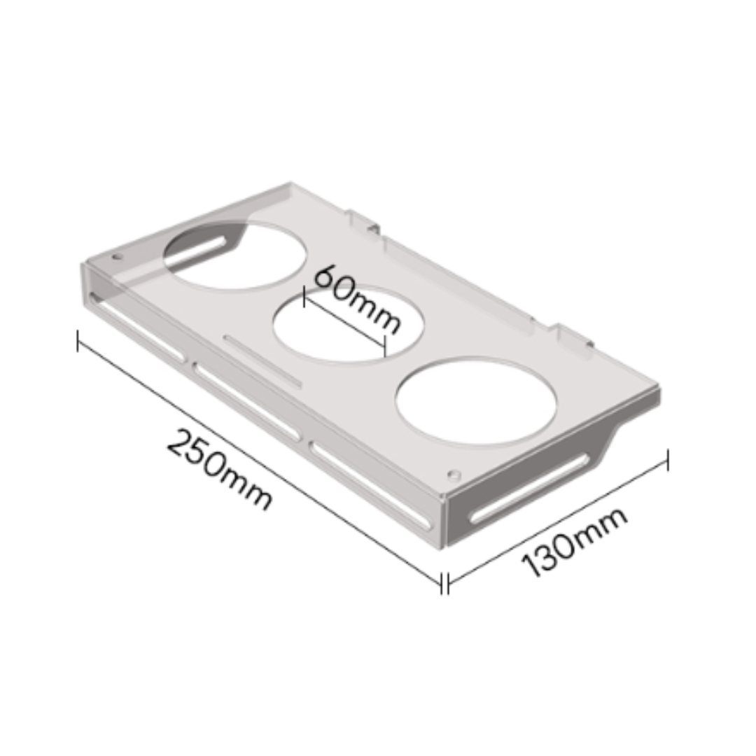 Comma Nine｜IBX 3 Hole Plate｜IBX 專用三孔小碟置物盤