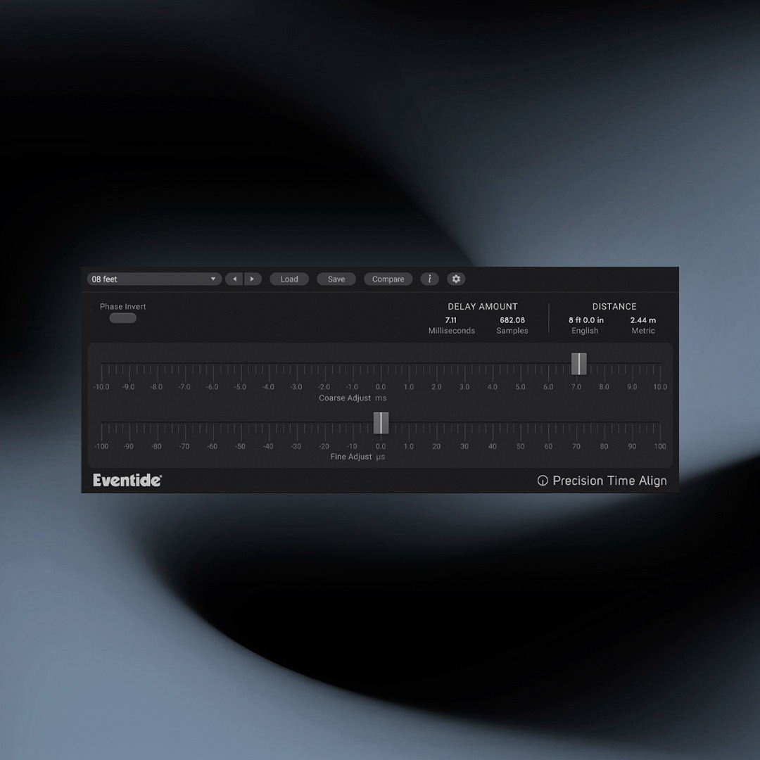 Eventide Precision Time Align｜高精度相位對齊與音軌校正插件