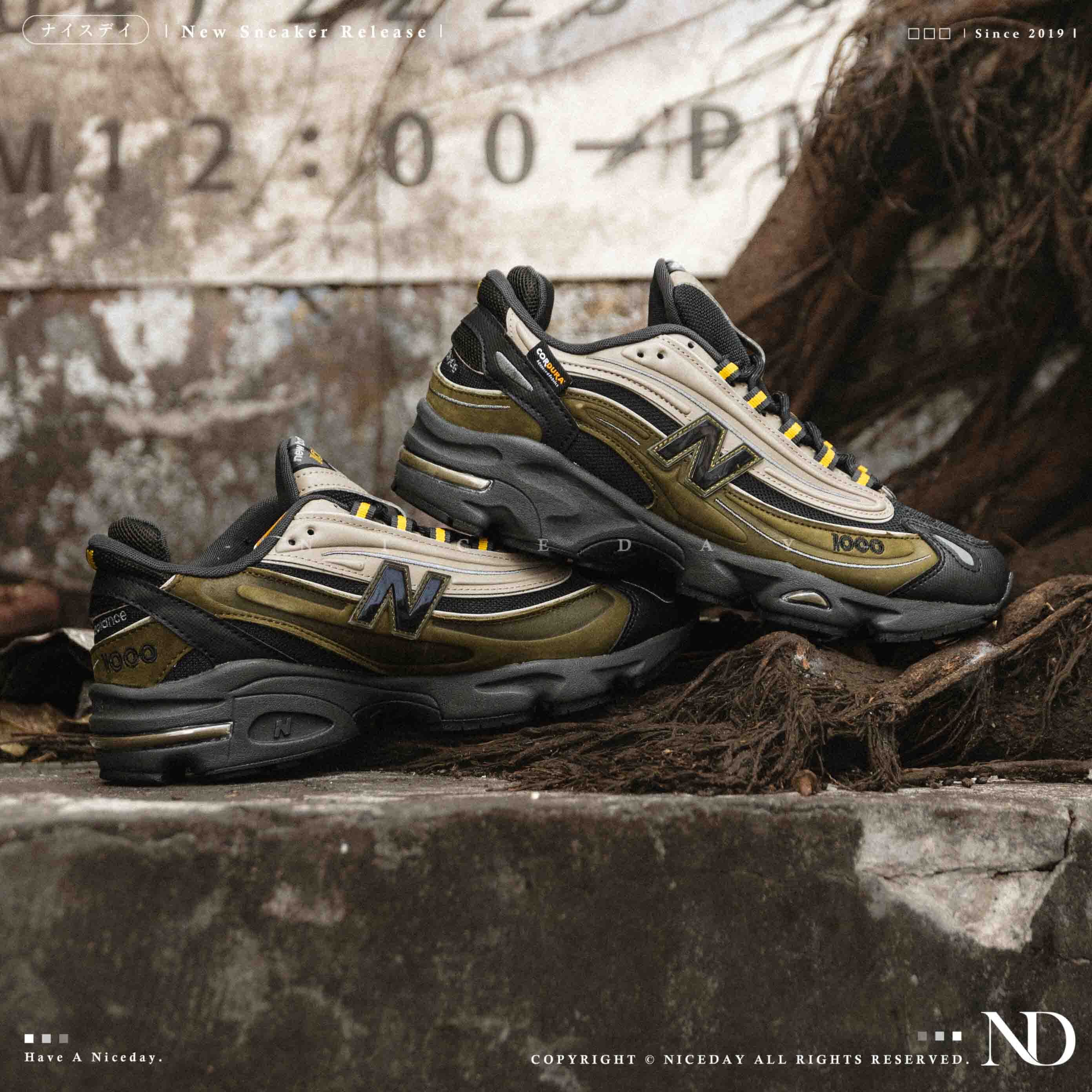 NICEDAY 現貨 New Balance 1000 軍綠 深綠 綠 棕 灰 CORDURA 抗撕裂 復古 M1000L