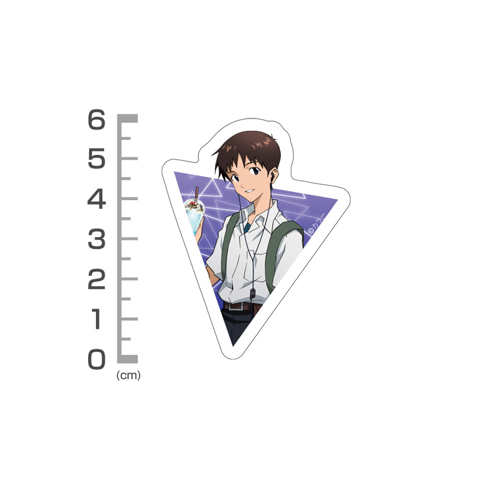 Cospa 1201 描き下ろし 碇シンジ ミニステッカーセット 制服Ver. [EVANGELION]