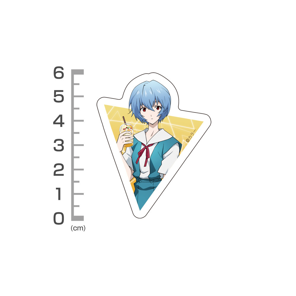 Cospa 1201 描き下ろし 綾波レイ ミニステッカーセット 制服Ver. [EVANGELION]