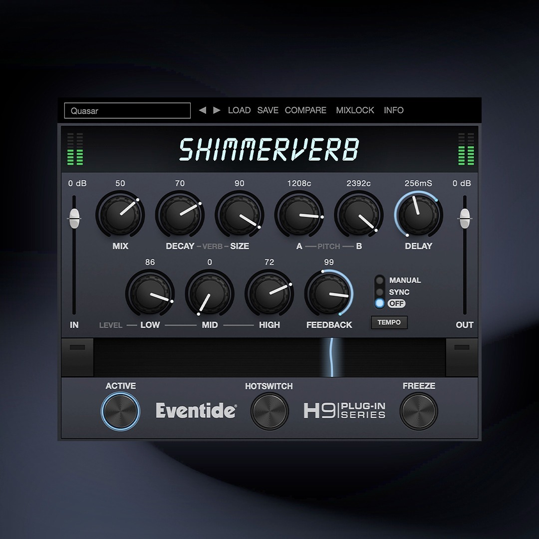 Eventide ShimmerVerb｜Shimmer 混響效果器插件