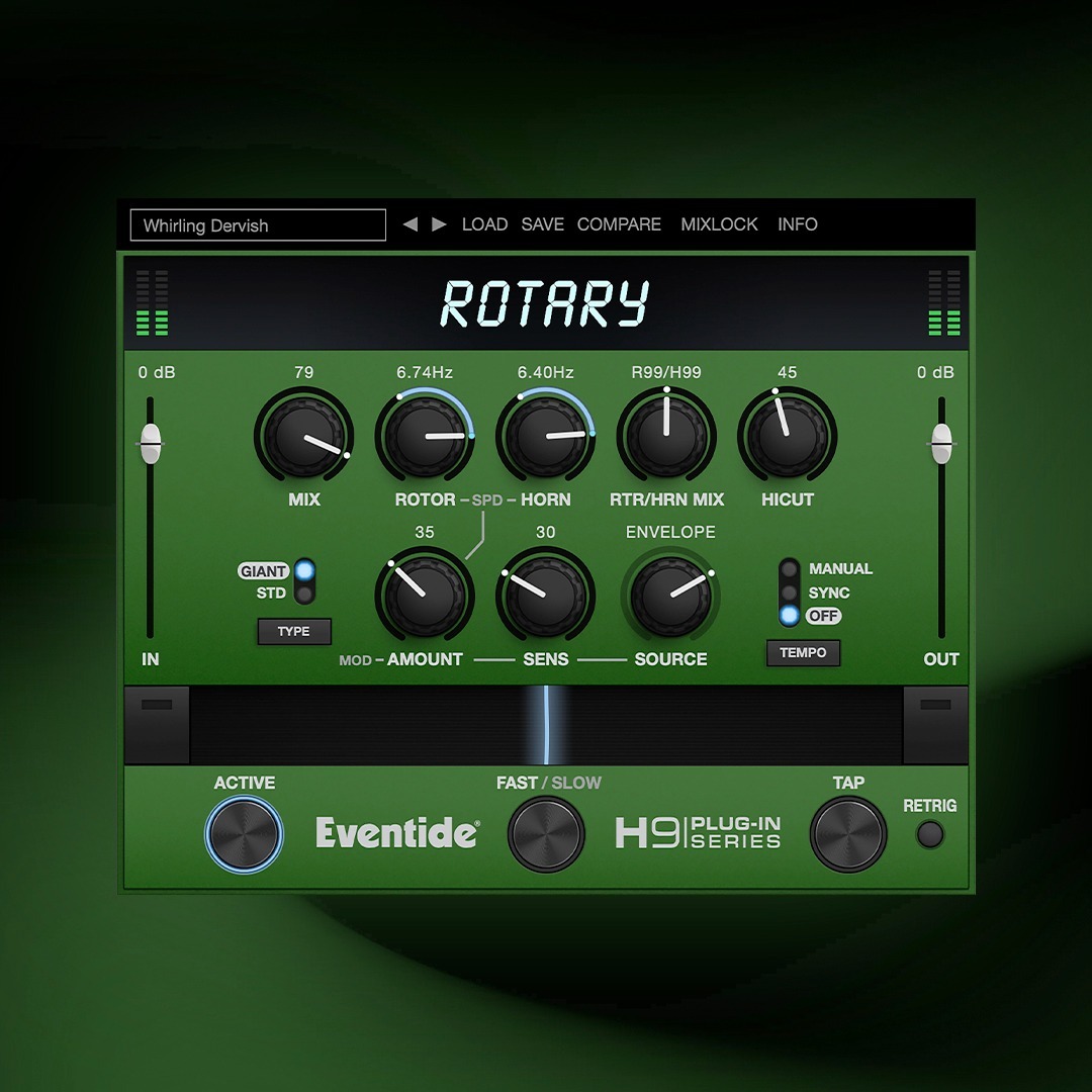 Eventide Rotary Mod｜經典 Leslie Rotary 模擬插件