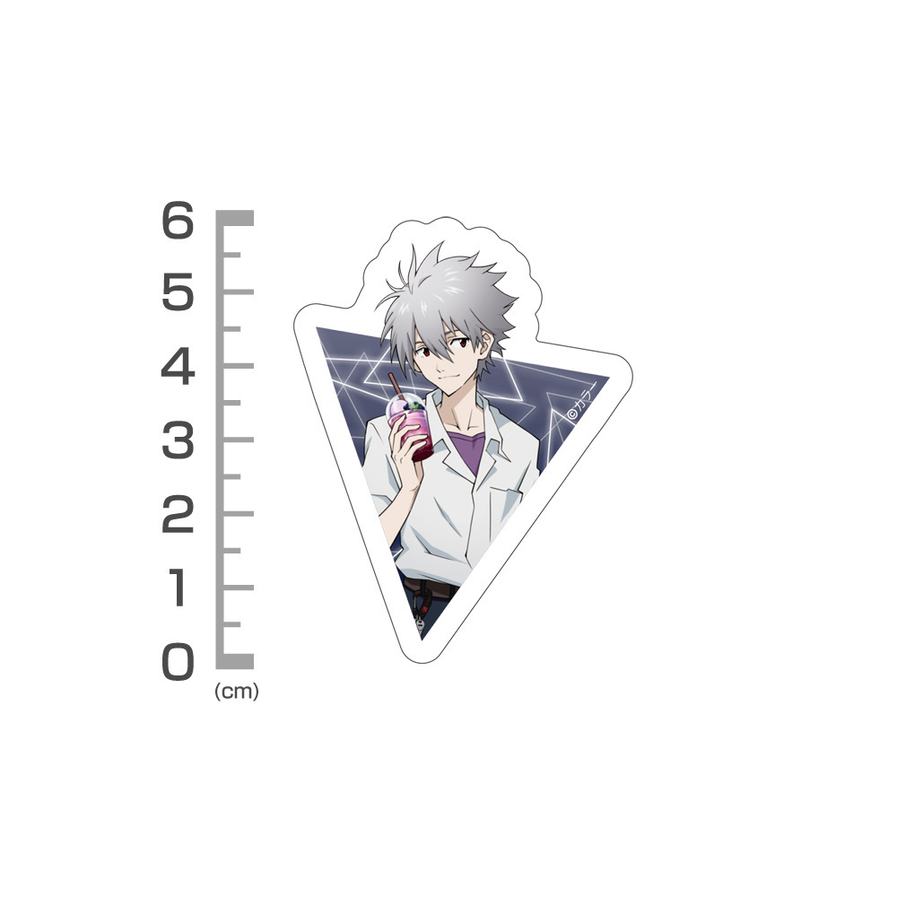 Cospa 1201 描き下ろし 渚カヲル ミニステッカーセット 制服Ver. [EVANGELION]