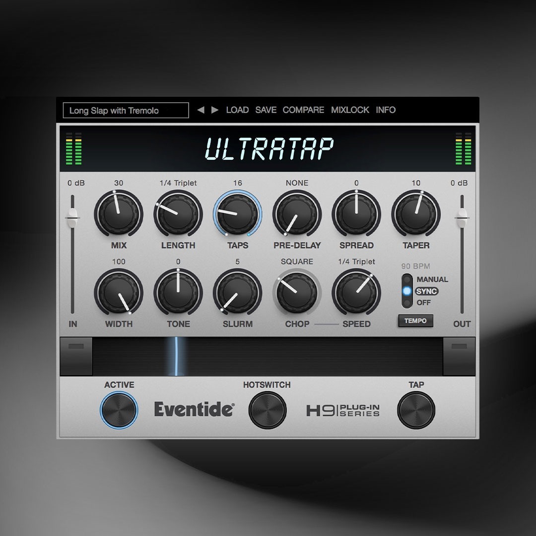 Eventide UltraTap｜多重節奏延遲與創意空間效果插件