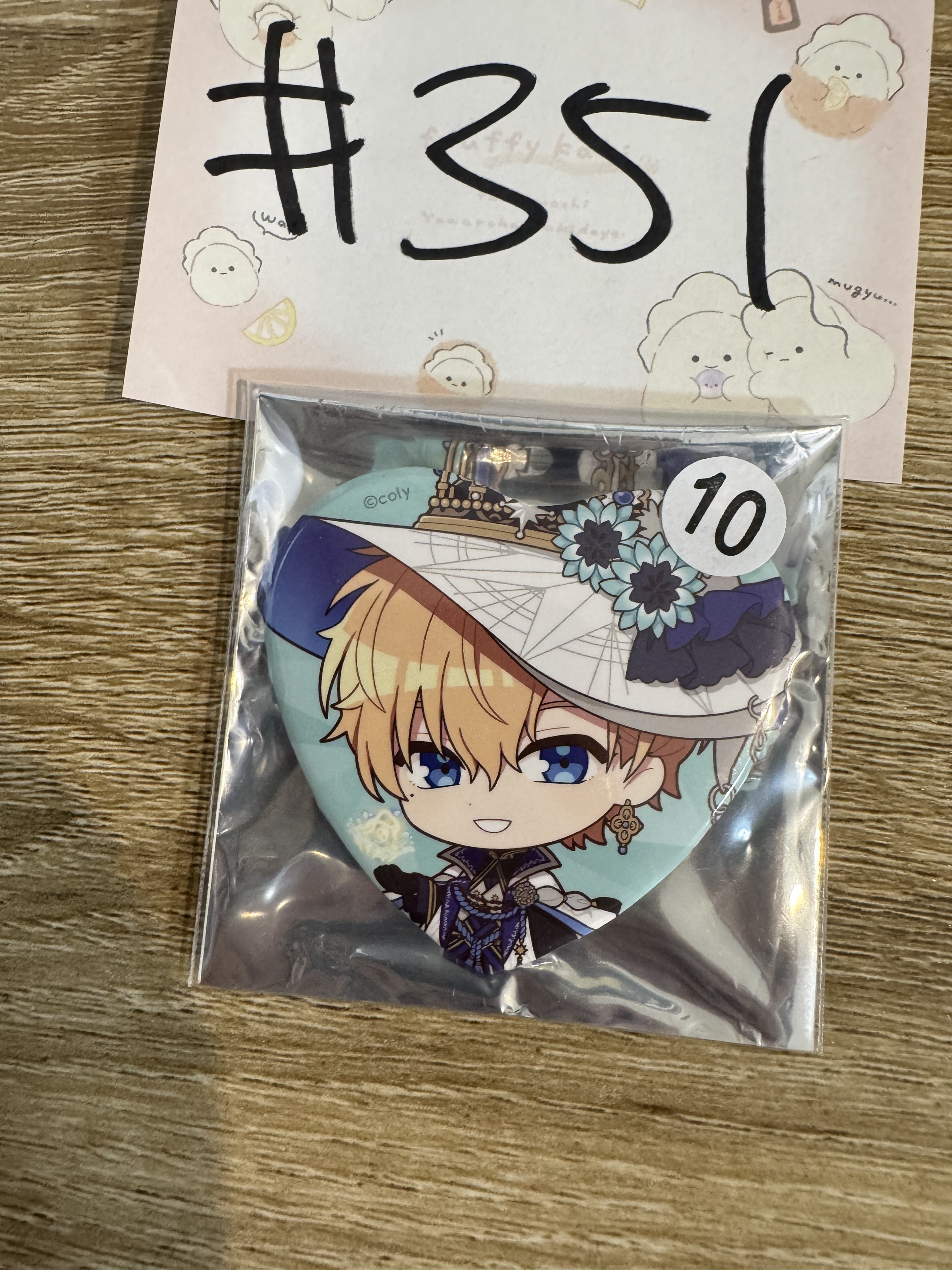 魔法使的約定 HEATHCLIFF 襟章#351