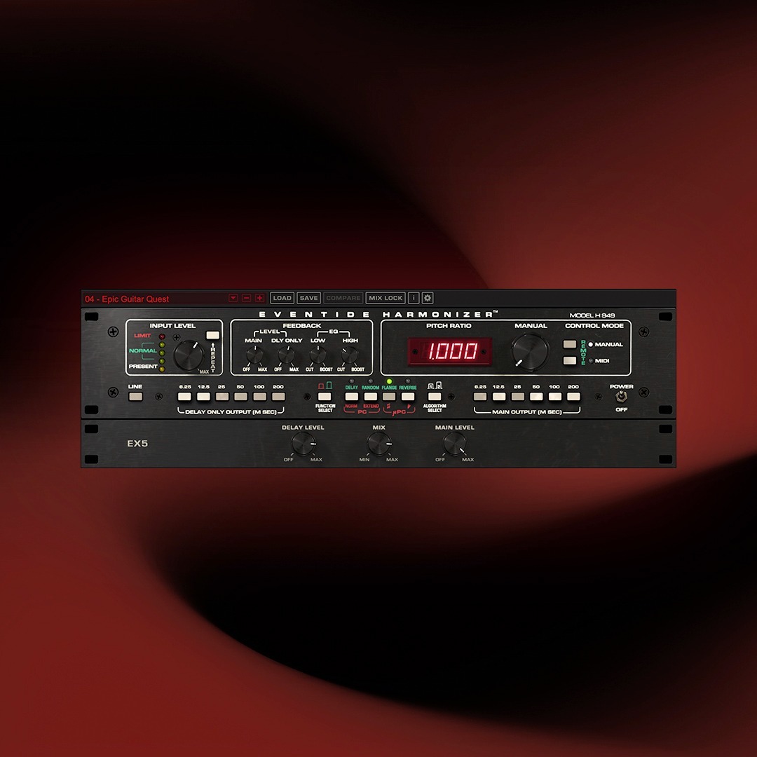 Eventide H949 Harmonizer® Plugin｜80s 和聲效果插件