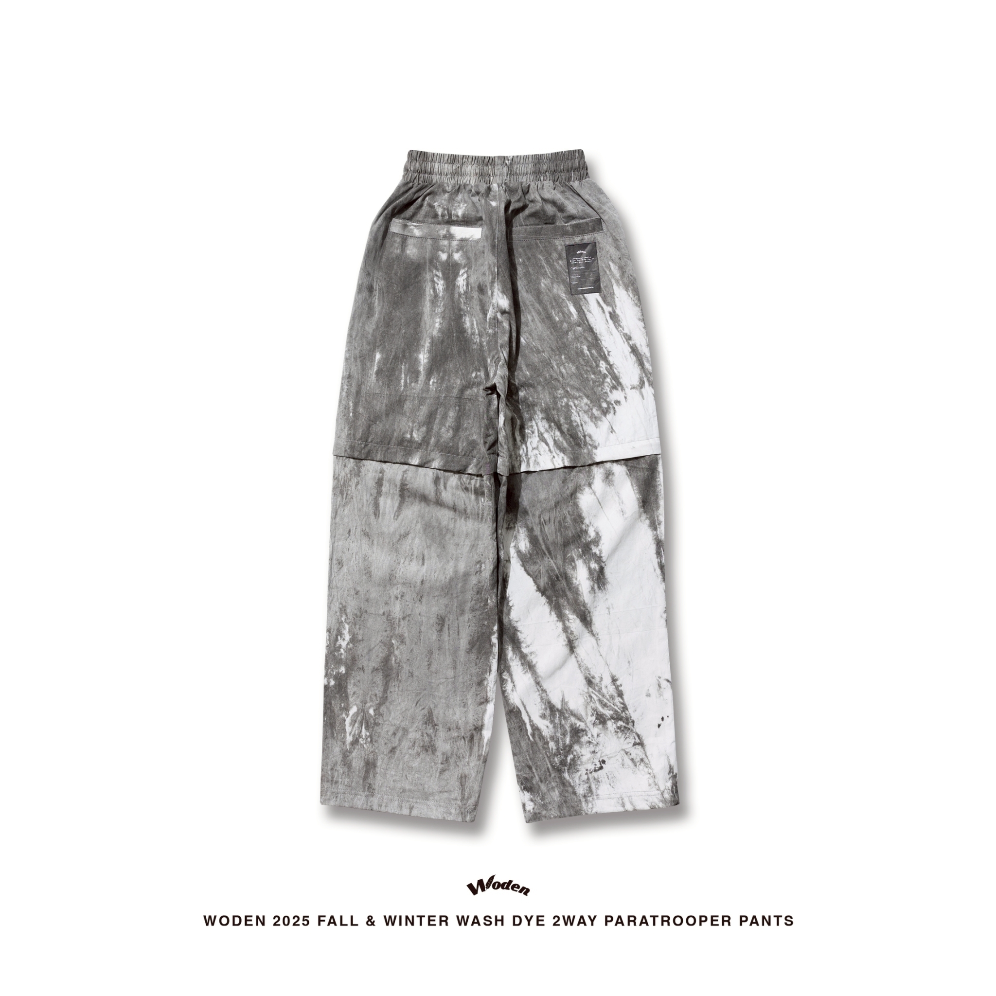 WODEN 2025 017 Wash Dye 2Way Paratrooper Pants